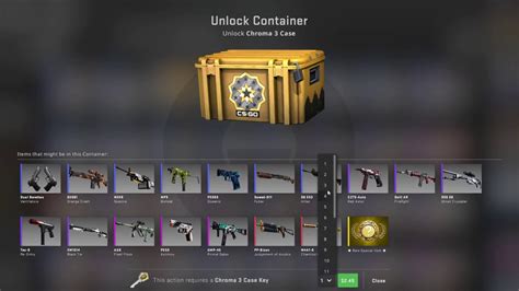 Mar 15, 2023 · If you plan to go on a case-opening spree in CSGO, here are the best cases to open for both constant return and winning the jackpot. According to the CSGO …